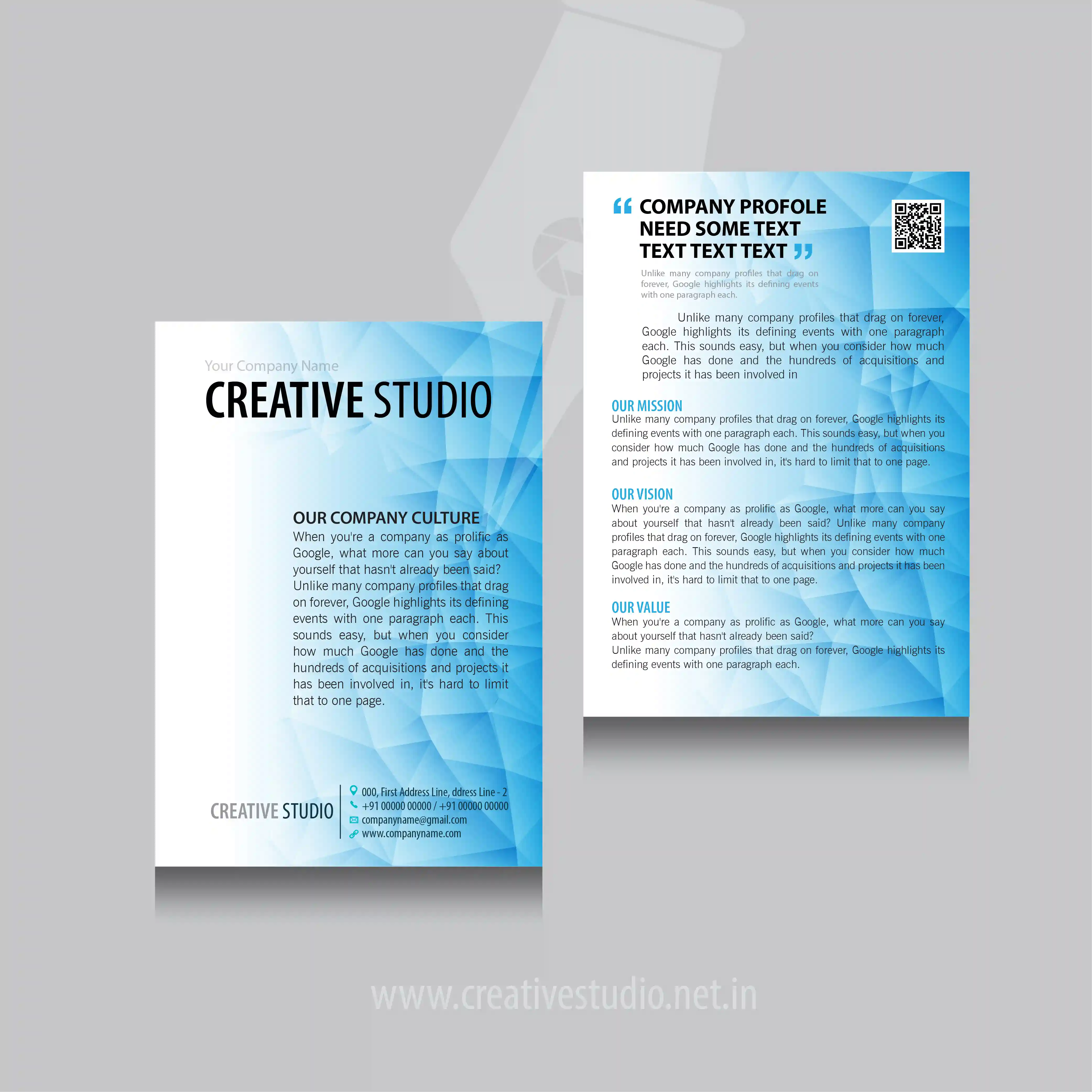 COMPANY PROFILE 04 01 - Company Profile Portfolio by Creative Studio