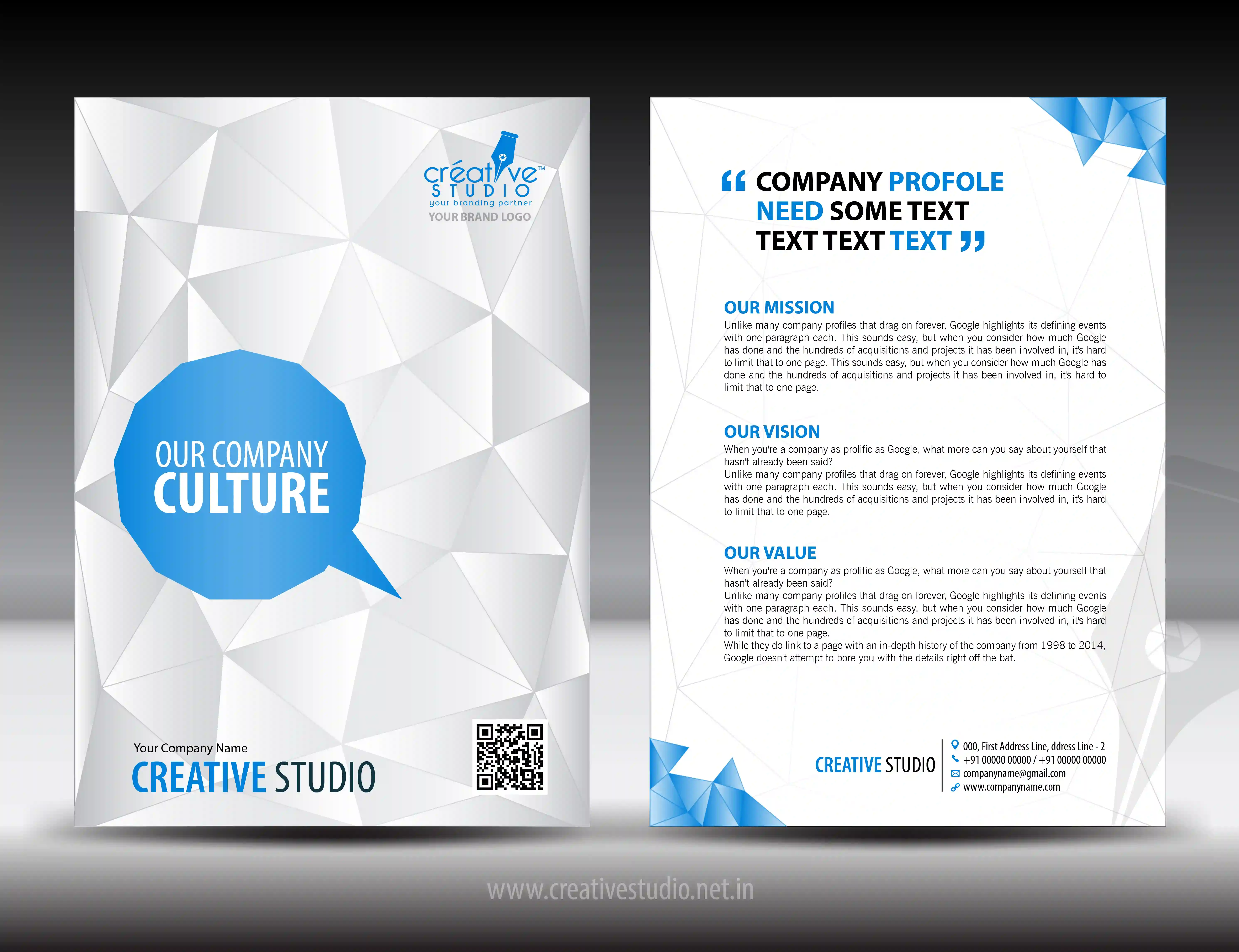 COMPANY PROFILE 06 01 - Company Profile Design Service by Creative Studio