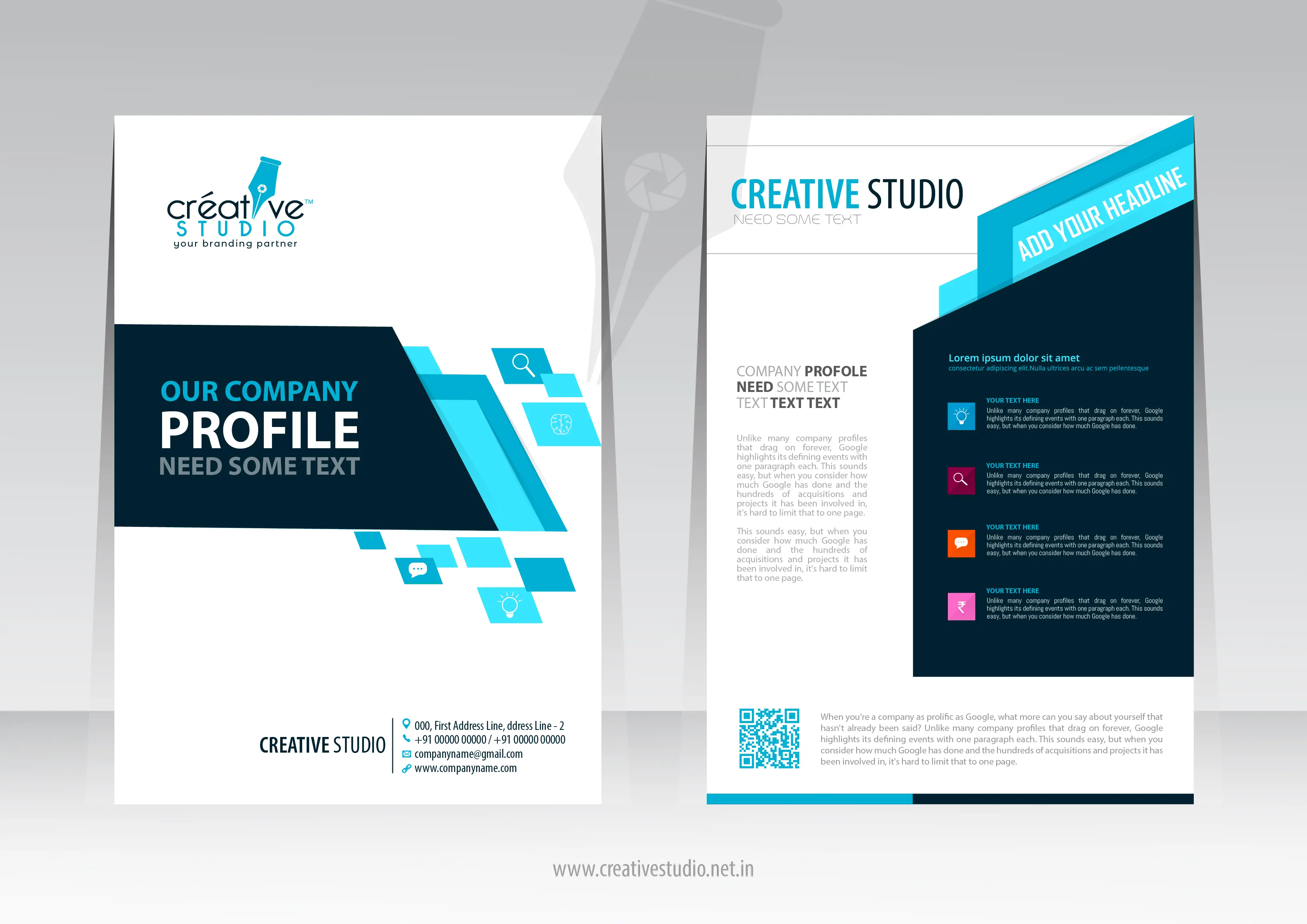 COMPANY PROFILE 07 01 - Company Profile Portfolio by Creative Studio