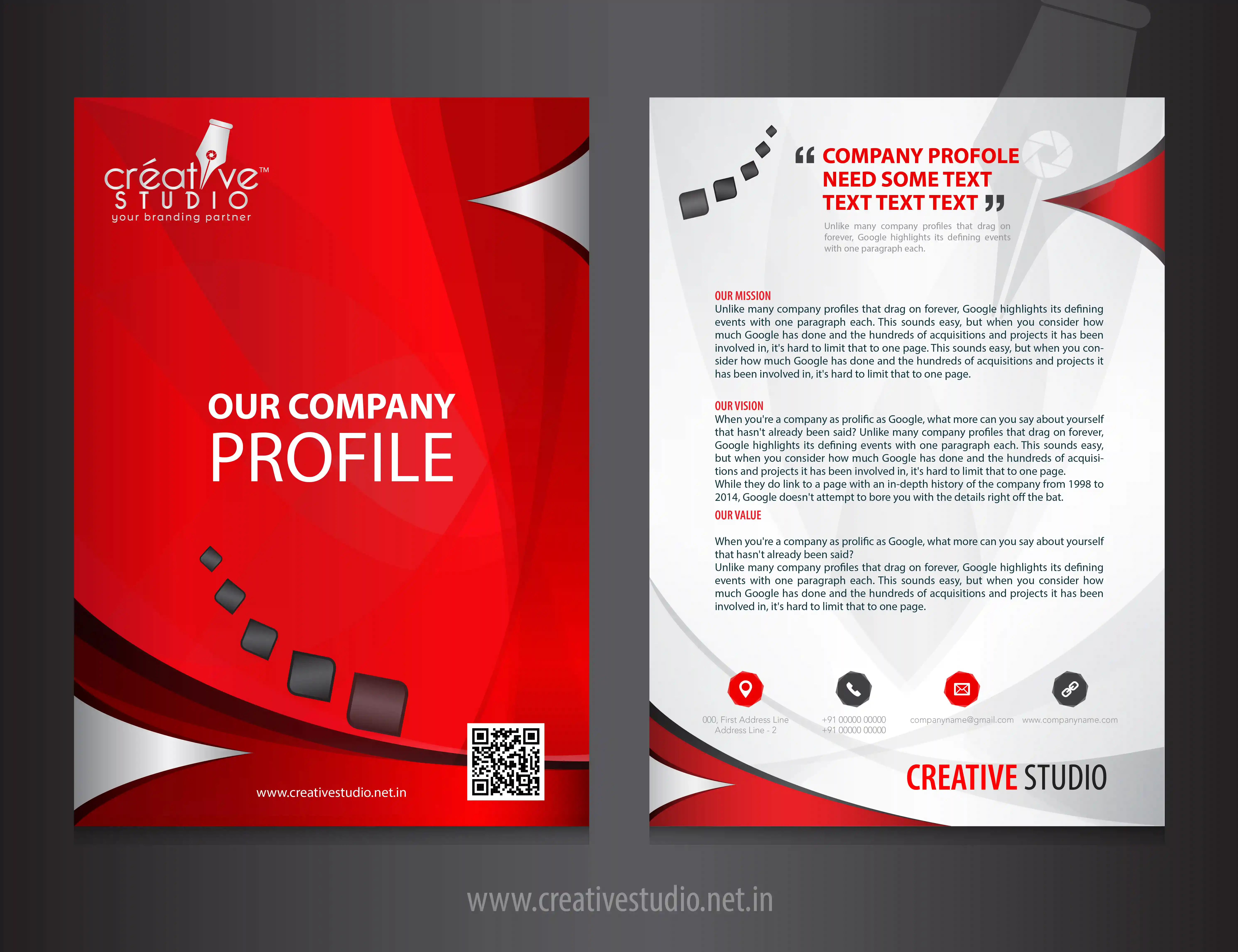 COMPANY PROFILE 08 01 - Company Profile Portfolio by Creative Studio