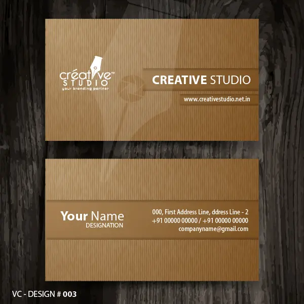 VC DESIGN 003 01 - Visiting Card Portfolio by Creative Studio