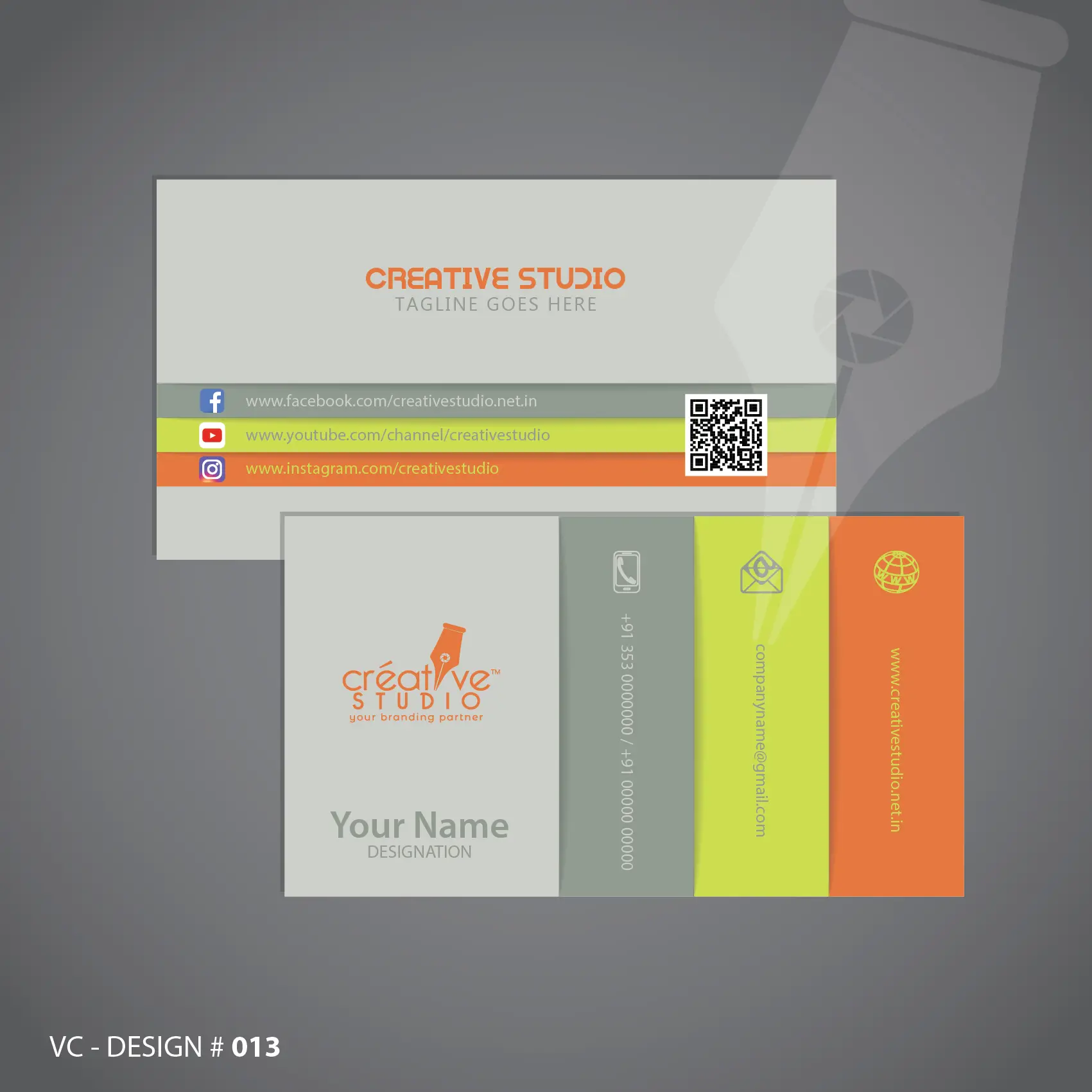 VC DESIGN 013 01 - Visiting Card Portfolio by Creative Studio