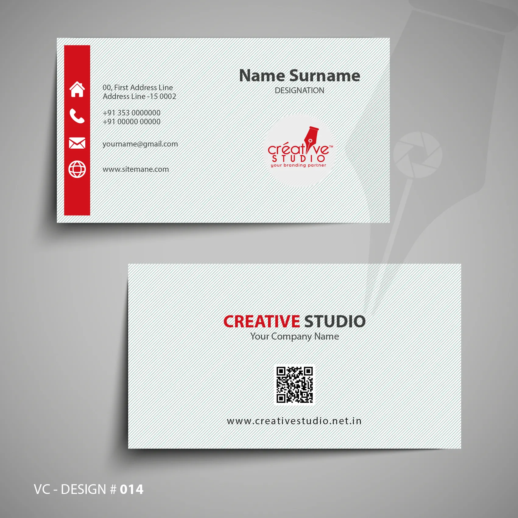 VC DESIGN 014 01 - Visiting Card Portfolio by Creative Studio