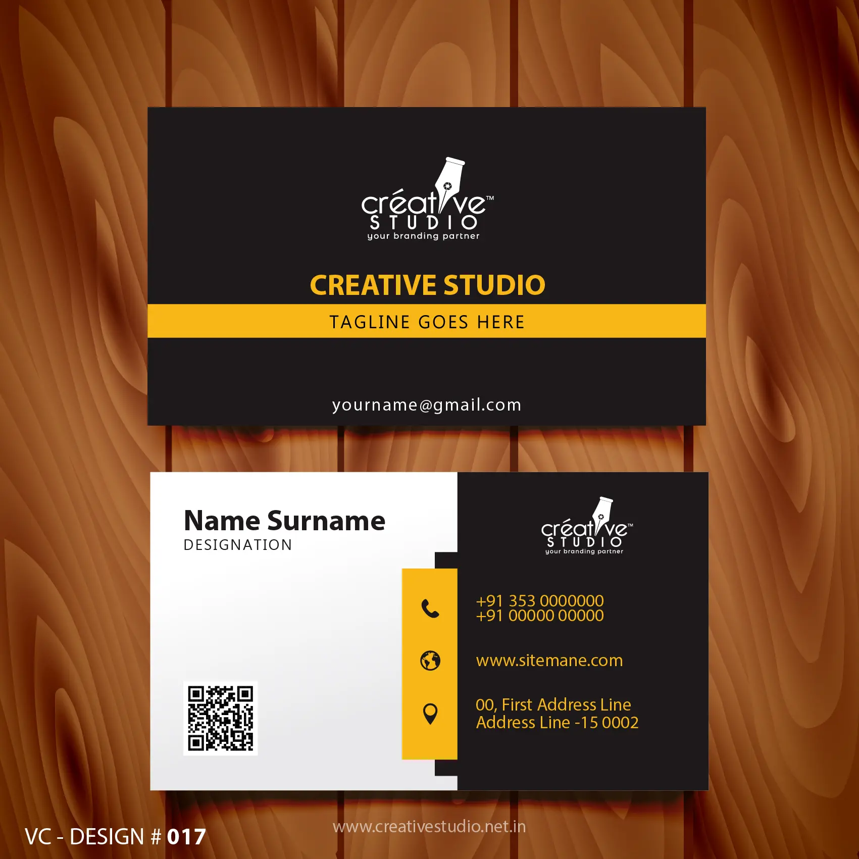 VC DESIGN 017 - Visiting Card Portfolio by Creative Studio