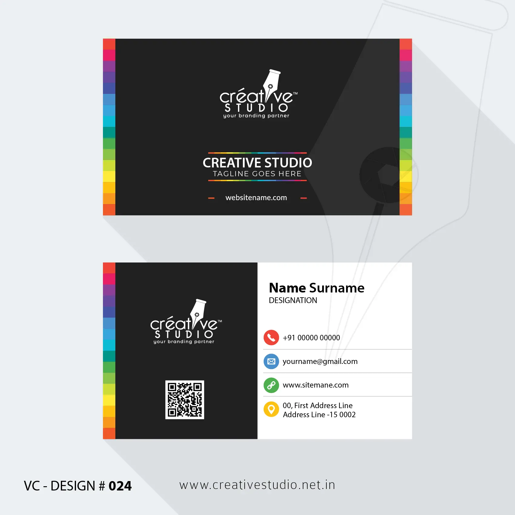 VC DESIGN 024 01 - Visiting Card Portfolio by Creative Studio
