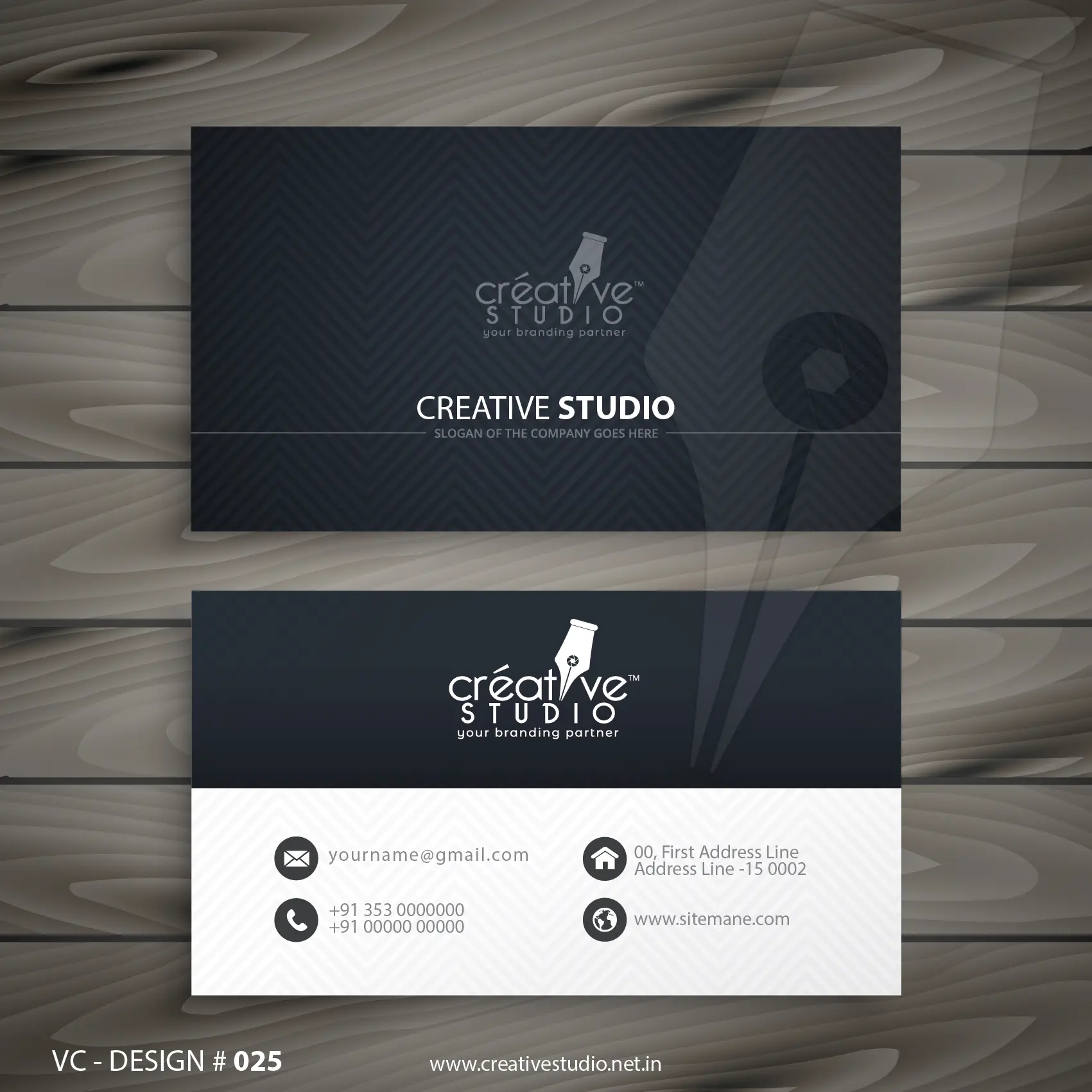 VC DESIGN 025 01 - Visiting Card Portfolio by Creative Studio