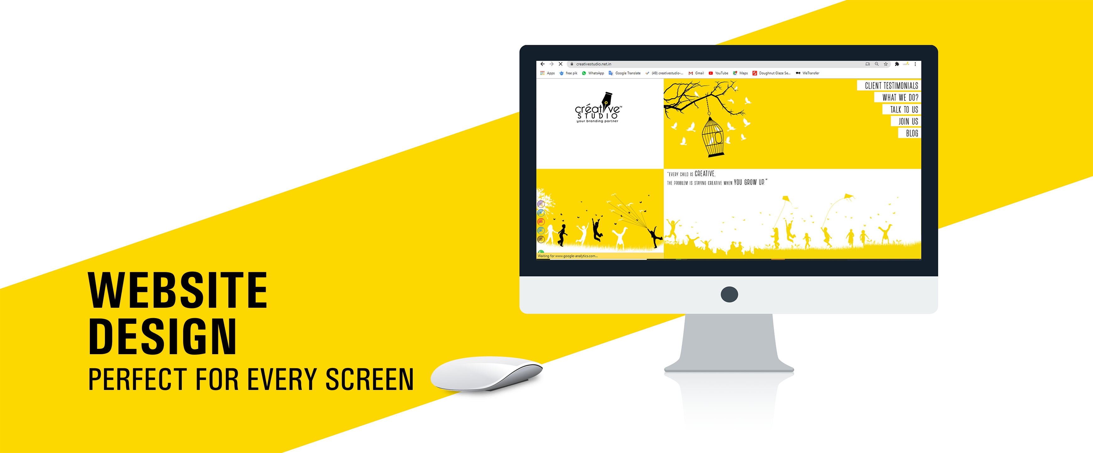 web slider 1 - Website Design Services by Creative Studio
