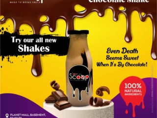 Death by Chocolate Shake creative - Creative Design